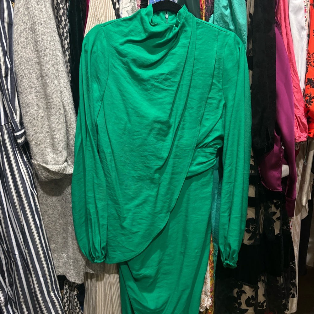 ASOS Vibrant Green Maxi Dress